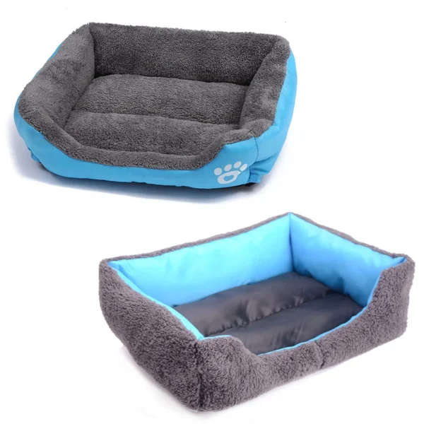 Large Pet Cat Dog Bed Square 5
