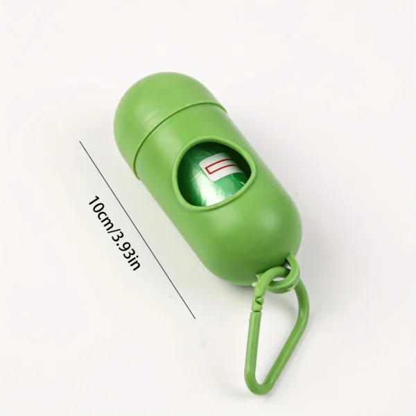 Dog Poop Bags With Dispenser And Leash Clip - Mildly Scented Waste Bags For Easy Cleanup 2