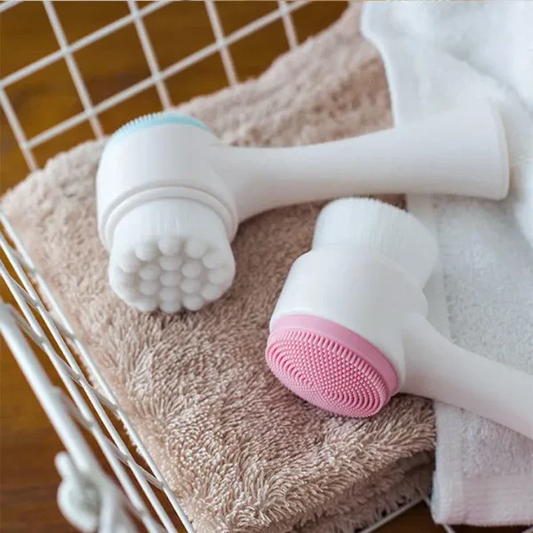 1pc- Silicone Pet Paw Cleaner & Massage Brush - Dual-Sided Dog Grooming Tool for Healthy Coats and Claws 6
