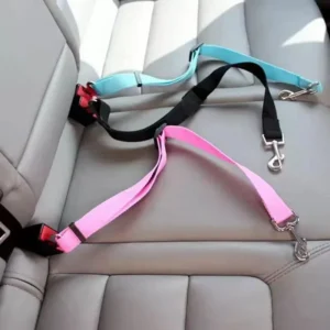 Dog Car Seat Belt Safety Protector Travel Pets Accessories Dog Leash Collar Breakaway Solid Car Harness Pet Car Seat Belts 1