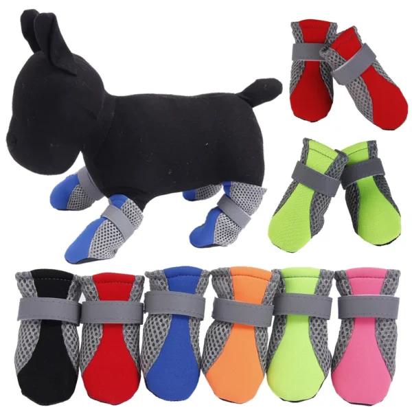 Pet Dog Shoes Puppy Outdoor Soft Bottom For Cat Chihuahua Rain Boots Waterproof Boots Perros Mascotas Botas Sapato Para Cachorro 1