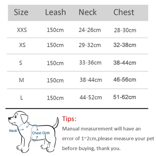 Dog Harness Leash Set for Small Dogs Adjustable Puppy Cat Harness Vest French Bulldog Chihuahua Pug Outdoor Walking Lead Leash 6