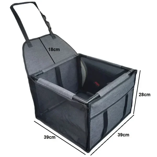Travel Dog Car Seat Cover Waterproof Pet Dog Carriers Bag Cat Transport Hammock Dog Car Seat Basket for Small Medium Dogs 6