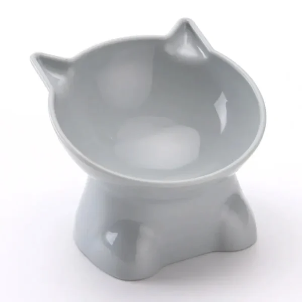 Protecting Cervical Vertebrae Cat Bowl with High Feet 2