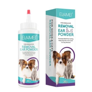 Dog Ear Powder 30G Ear Wash Powder Safe Dog Cleaner for Healthy Ears Odor Removal Pet Accessories Ear Cleaner for Rabbits Cats 1