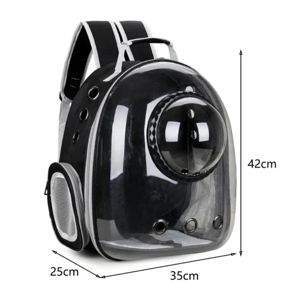 Pet Cat Carrying Bag Space Pet Backpacks Breathable Portable Transparent Backpack Puppy Dog Transport Carrier Space Capsule Bags 4