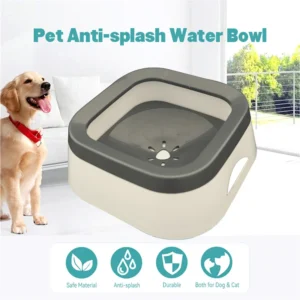 Anti-splash Water Bowl For Dogs 1