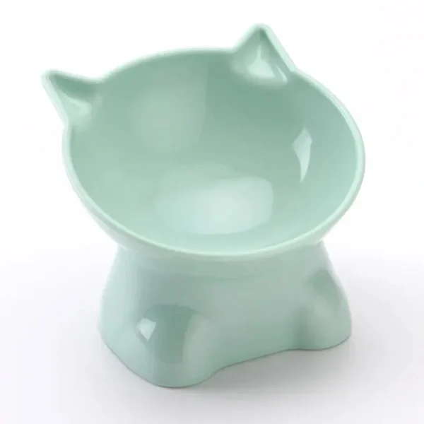 Protecting Cervical Vertebrae Cat Bowl with High Feet 4