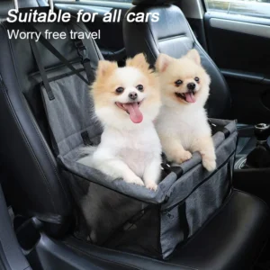 Car Pet Seat Cushion Removable and Washable Hanging Bag Safety Seat Pet Bed Car Nest Mat Comfortable Travelling Experience 1