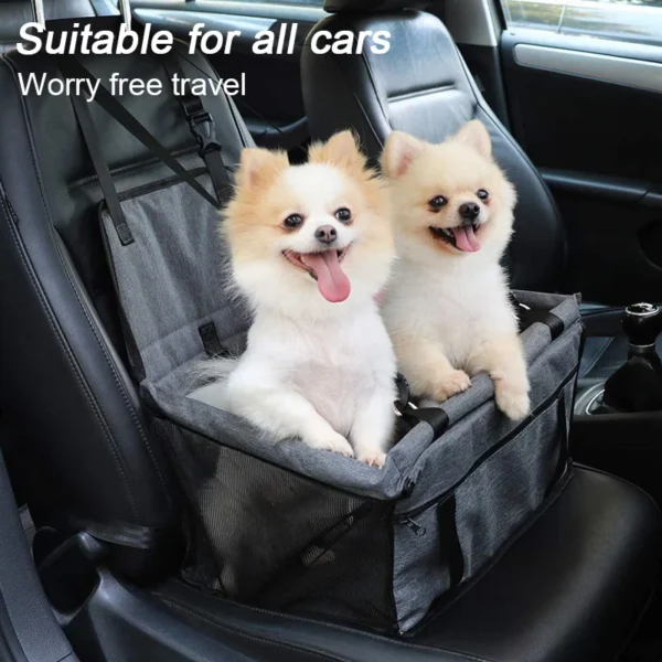 Car Pet Seat Cushion Removable and Washable Hanging Bag Safety Seat Pet Bed Car Nest Mat Comfortable Travelling Experience 1