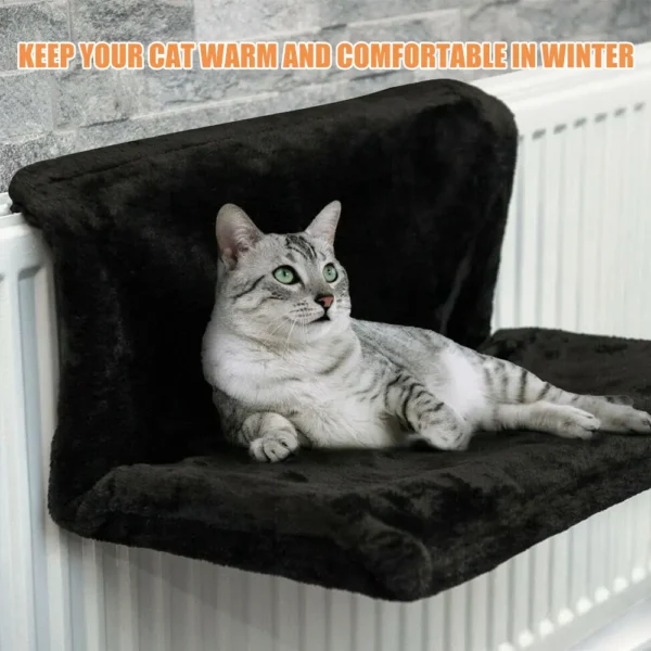 Cat Hanging Radiator Bed 2