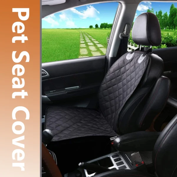 Dog Car Front Seat Cover, Waterproof, Non-Slip 4