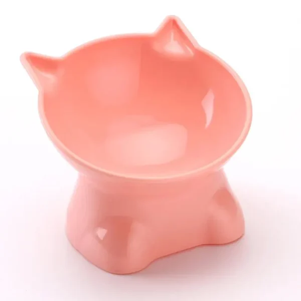 Protecting Cervical Vertebrae Cat Bowl with High Feet 3
