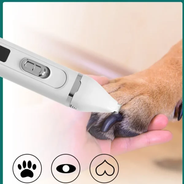 Dog Hair Clippers Grooming Electric Pet Clipper Professional Silent Hair Cutter USB Rechargeable Pet Grooming Clipper 2