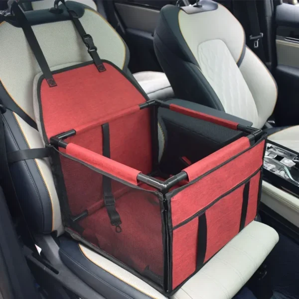 Travel Dog Car Seat Cover Waterproof Pet Dog Carriers Bag Cat Transport Hammock Dog Car Seat Basket for Small Medium Dogs 2