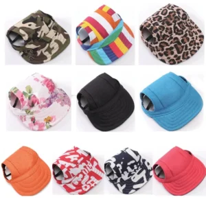 Pet Hat Dog Hat Baseball Hat Summer Canvas Dog Cap Only For Small Pet Dog Outdoor Accessories Outdoor Hiking Sports 1