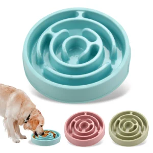 Pet Dog Slow Feeder Bowl 1
