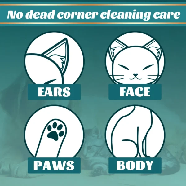 Pet Wash free Gloves Dog Cat Spa Bathing Odor Removing Cleaning Cleaning Care Dry Cleaning Gloves Dog Grooming Equipment 5