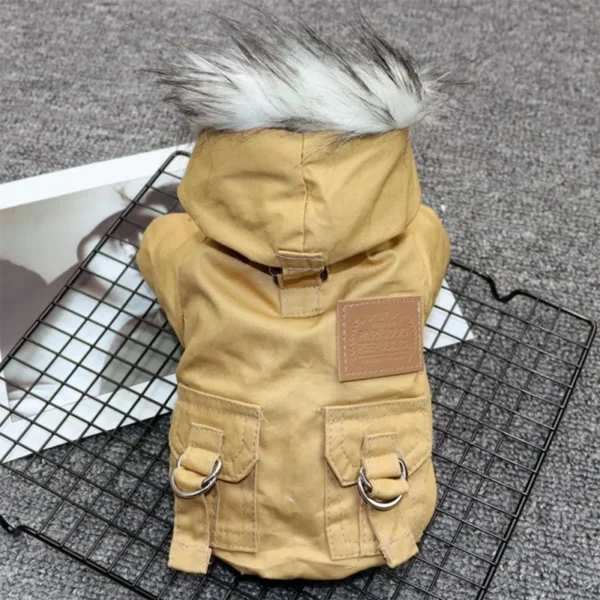 Winter Dog Clothes Puppy Pet Dog Coat Jacket For Small Medium Dog Thicken Warm Chihuahua Yorkies Hoodie Pets Clothing 3