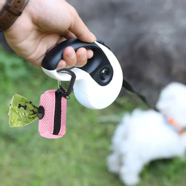 Dog Poop Pickup Bag Holder Pet Waste Bag Dispenser for Dog Pooper Cleaning Tool 2