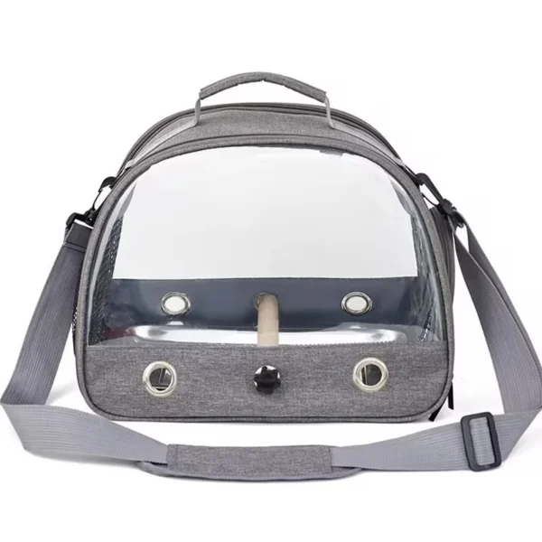 Bird Travel Carrier Portable Transport Bird Cage With Stainless Steel Tray Small Pet Multi-functional Parrot Bird Bag Outdoor 6
