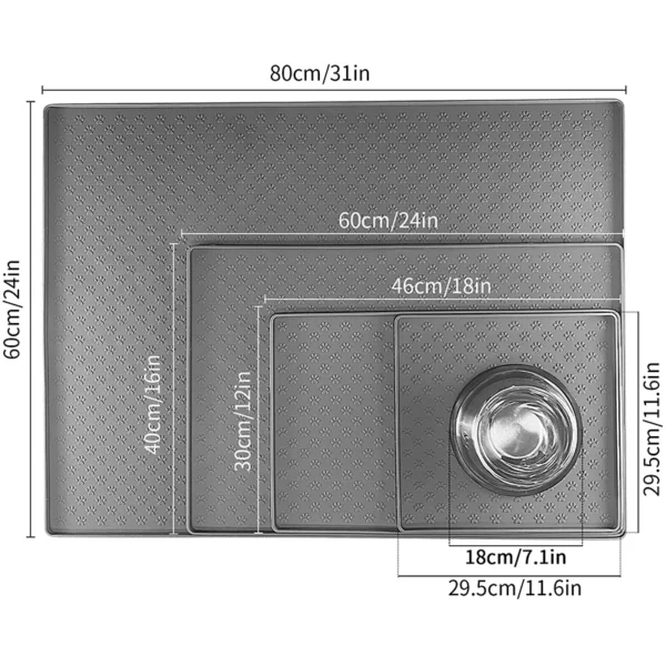 Dog Food Mat 2