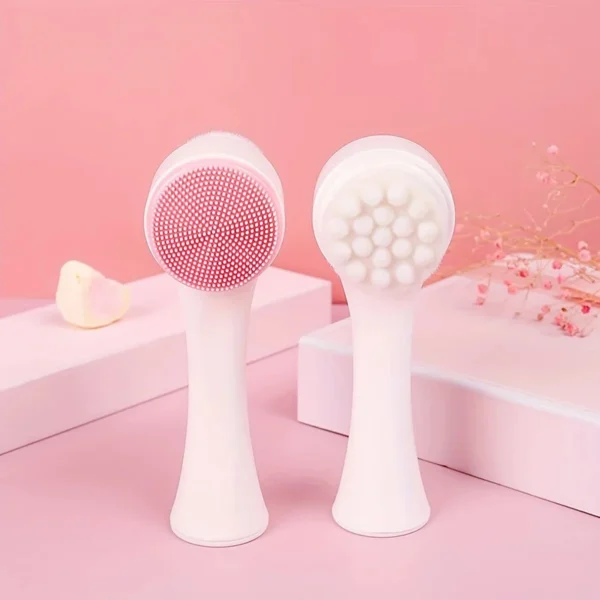 1pc- Silicone Pet Paw Cleaner & Massage Brush - Dual-Sided Dog Grooming Tool for Healthy Coats and Claws 5