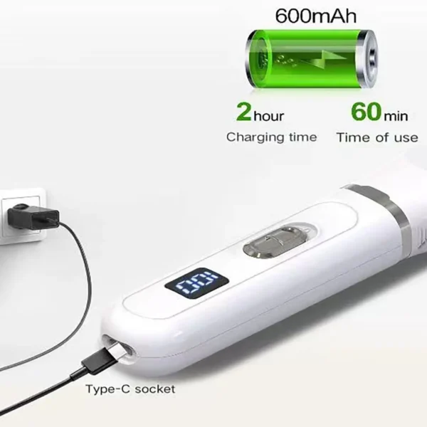 Dog Hair Clippers Grooming Electric Pet Clipper Professional Silent Hair Cutter USB Rechargeable Pet Grooming Clipper 4