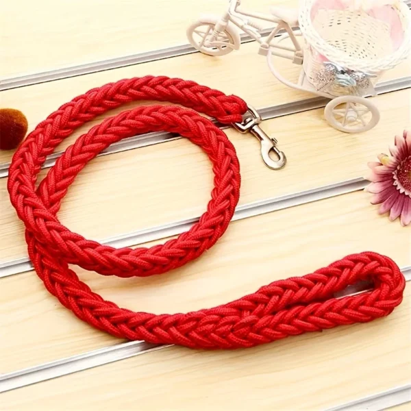 Dog leash for effective training and comfortable walking, strong and durable braid, suitable for large dogs, dog training leash 5