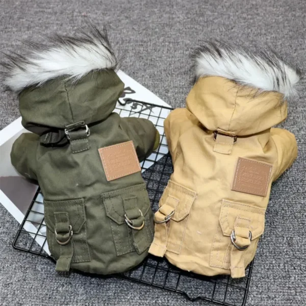 Winter Dog Clothes Puppy Pet Dog Coat Jacket For Small Medium Dog Thicken Warm Chihuahua Yorkies Hoodie Pets Clothing 1